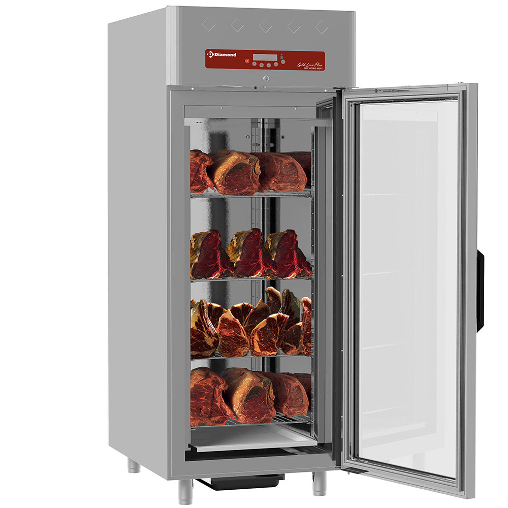 Armoire de maturation 850 Lit. ventilée, 1 porte vitrée, 20x GN 2/1