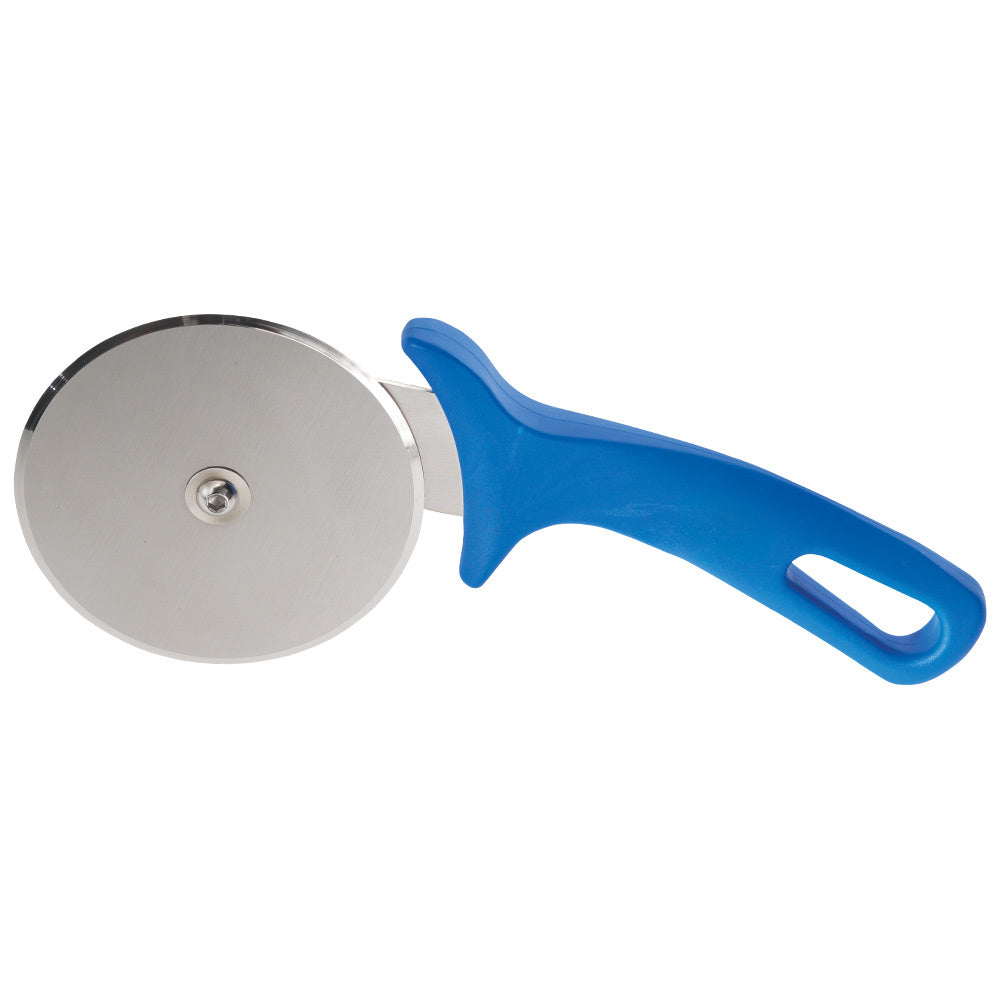 Roulette à pizza professionnelle, lame inox ø 100 tranchante et manche ergonomique