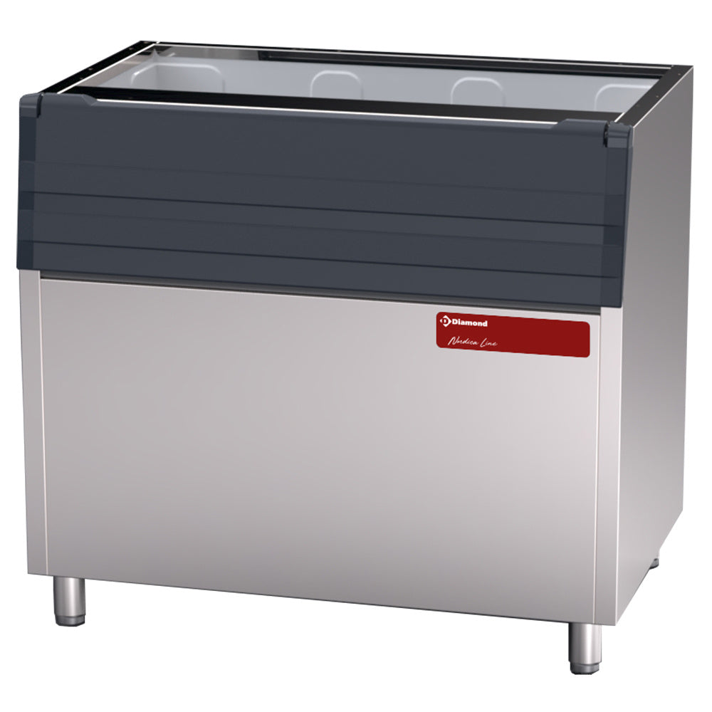Bac de stockage de 350 kg. pour glaçons pleins