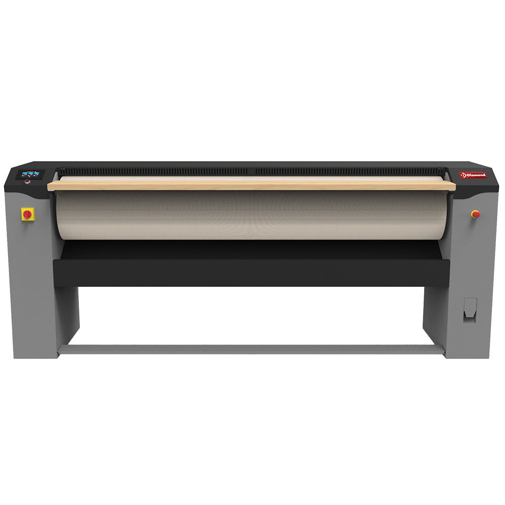Repasseuse, rouleau (Cov. Nomex) 1200 mm D.250 mm TOUCH SCREEN