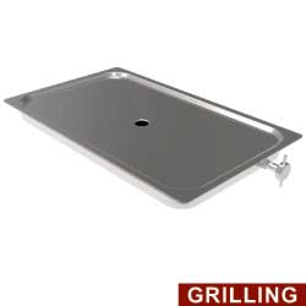 Bac de récupération graisse de cuisson, H. 40 mm