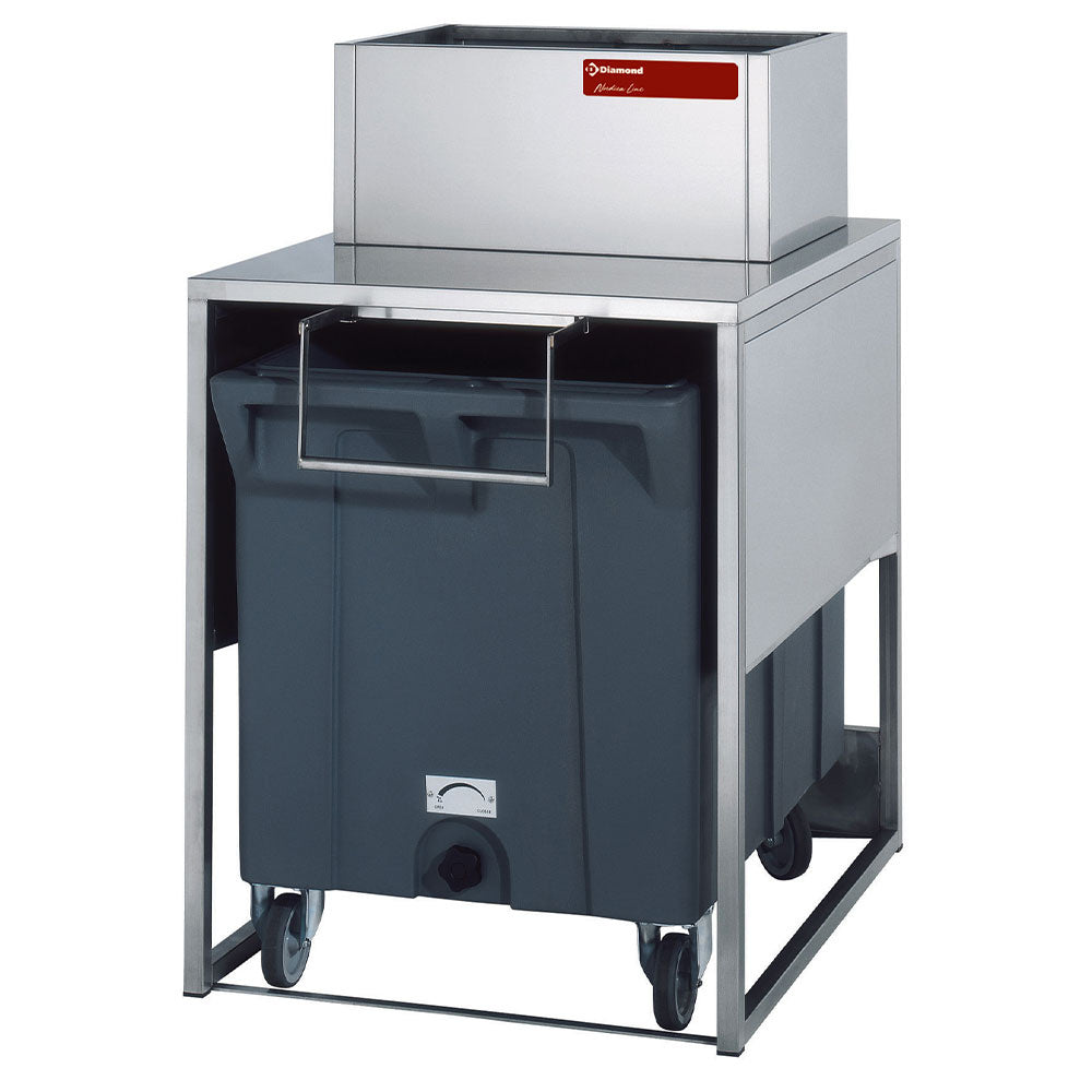 Bac de stockage avec chariots de 108 kg